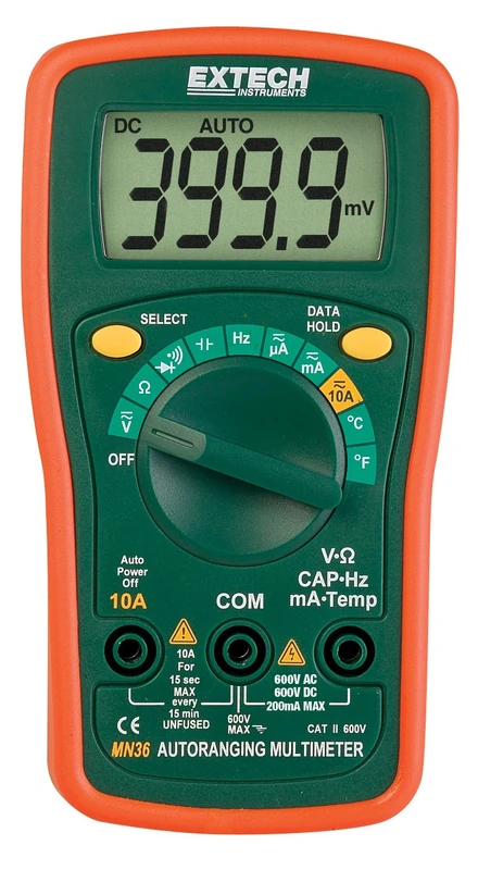 Extech MN36 Digital Mini Multimeter