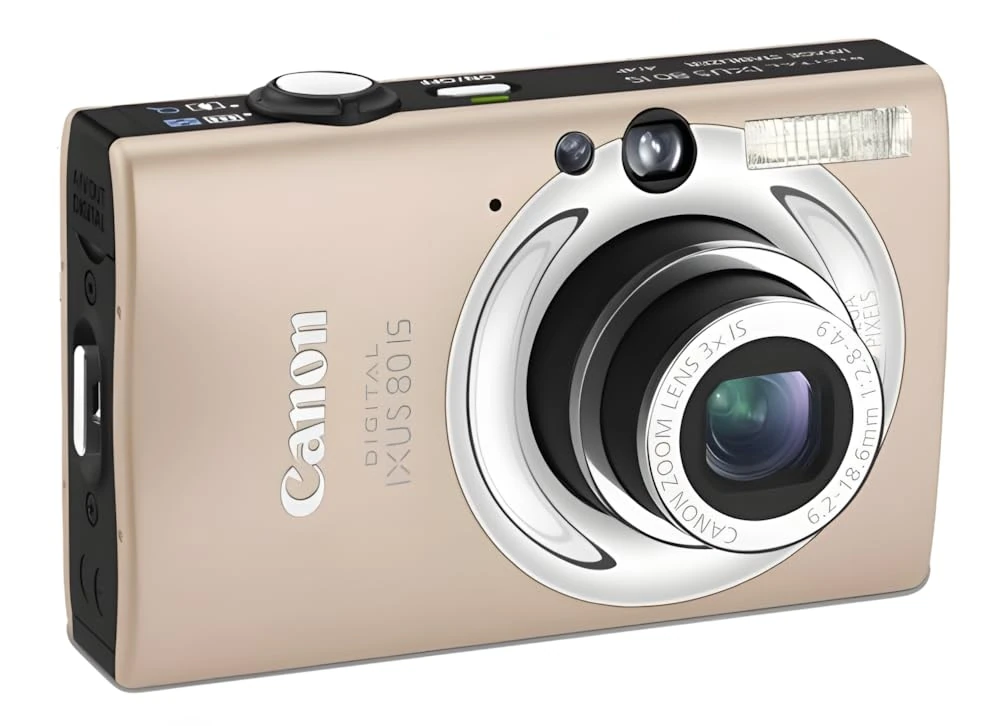 Canon Digital IXUS 80 IS Digital Camera (8 Megapixels, 3x optical) Zoom, 6.4 cm (2.5 inch) display, image stabiliser)