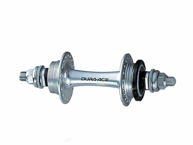 Shimano DURA-ACE Track HB-7710 Rear Wheel Hub, Silver, 28 Hole