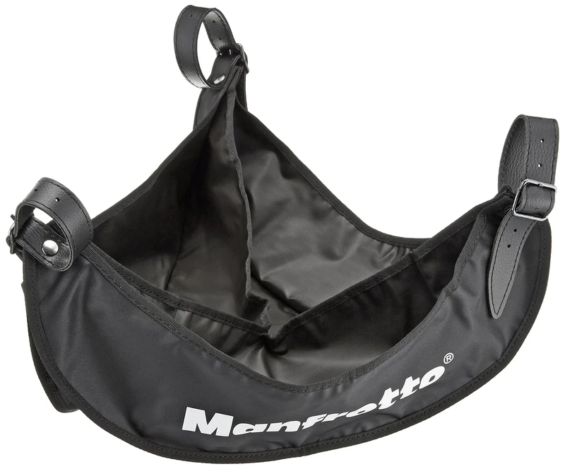 Manfrotto 166 Utility Apron To Add Stability And Keep All Your Accessories Neat And Tidy, With Adjustable Straps It Will Fit Most Manfrotto Tripods