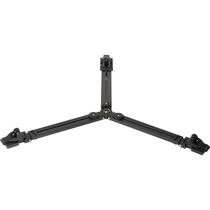 Manfrotto 165MV Ground Level Tripod Spreader For Video Tripods Fitted With Twin Spiked Metal Feet, Black