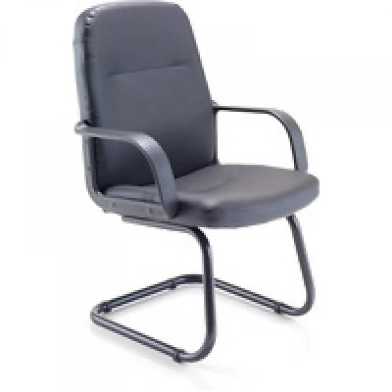 Jemini Rhone Visitors Chair 620x625x980mms Black KF03432