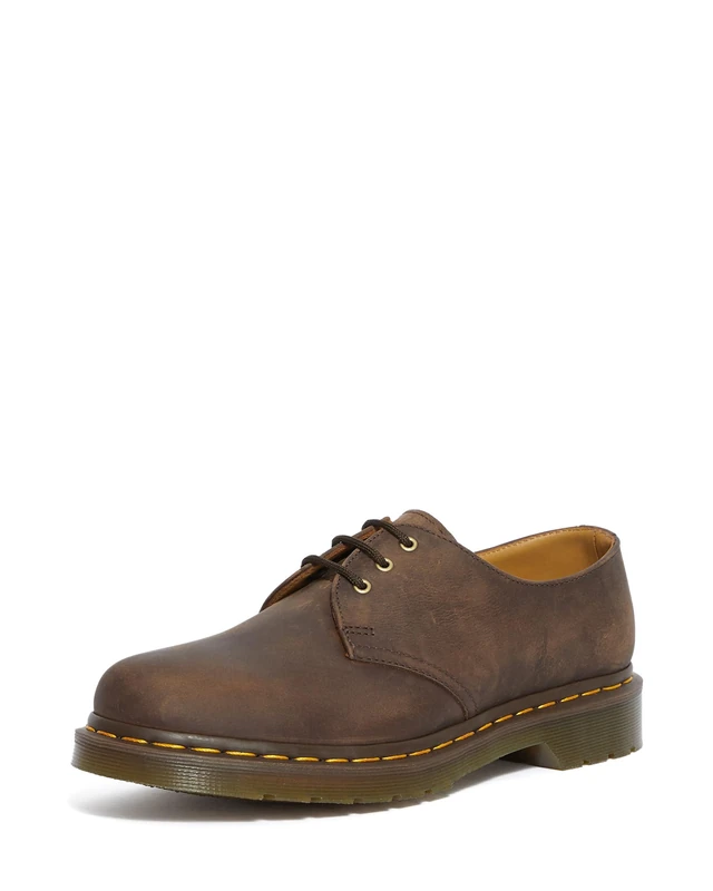 Dr. Marten's 1461 Unisex Lace-Up Shoes, Brown (Gaucho Crazy Horse), 5 UK (38 EU) - Image 1
