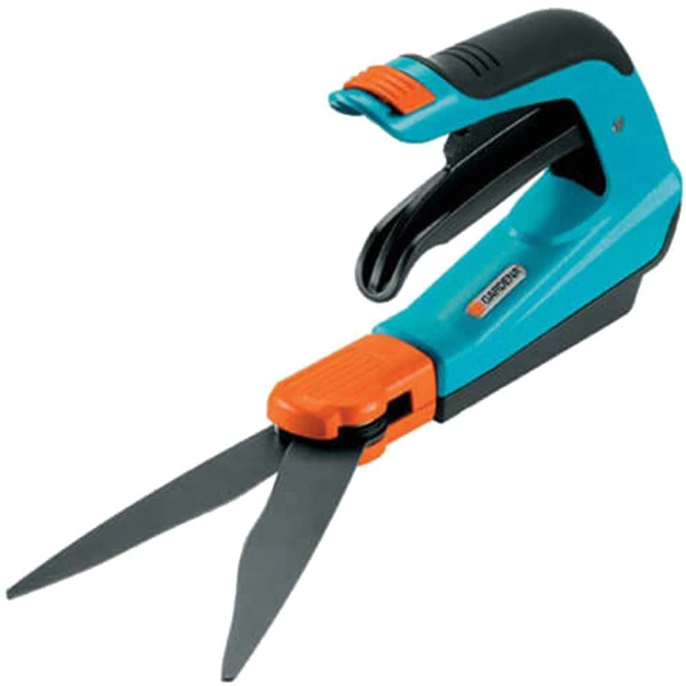 GARDENA Comfort Grass Shears, rotatable: Ideal garden shears for exact lawn edge cutting, suitable for right- and left-handers, with an ergonomic handle shape for easier cutting (8735-30)