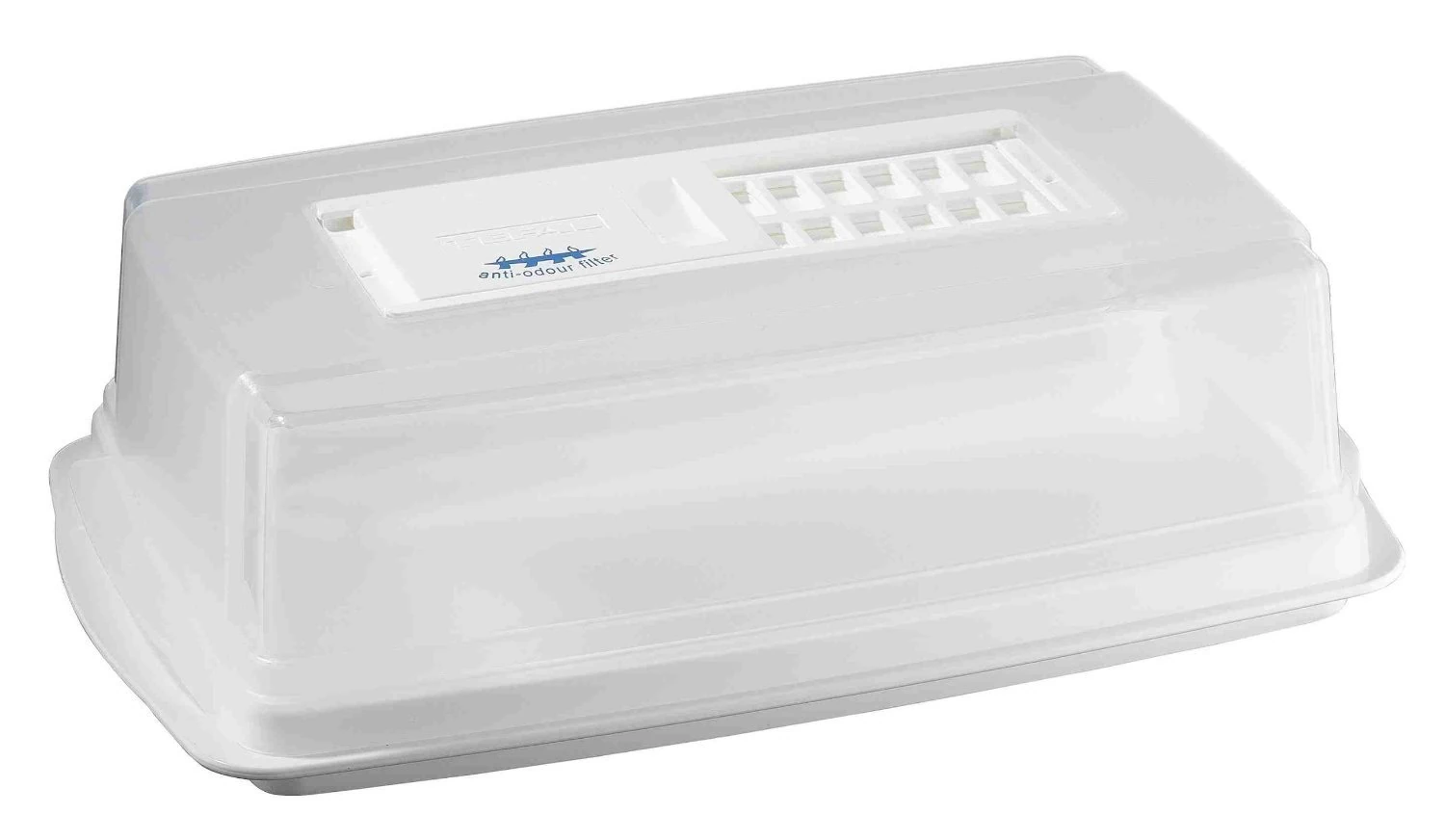 Tefal Large Cheese Preserver, Removable Filter, Odour Regulator - White