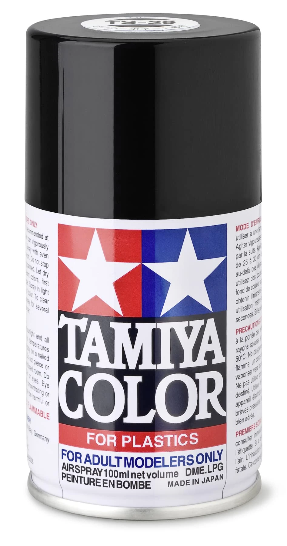 Tamiya 100ml Spray TS-29 - Semi Gloss Black