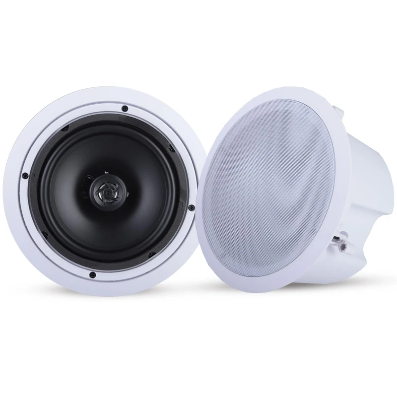 Pyle PDPC82 8-Inch 2-Way In-Ceiling Flush Mount Enclosure Speaker System