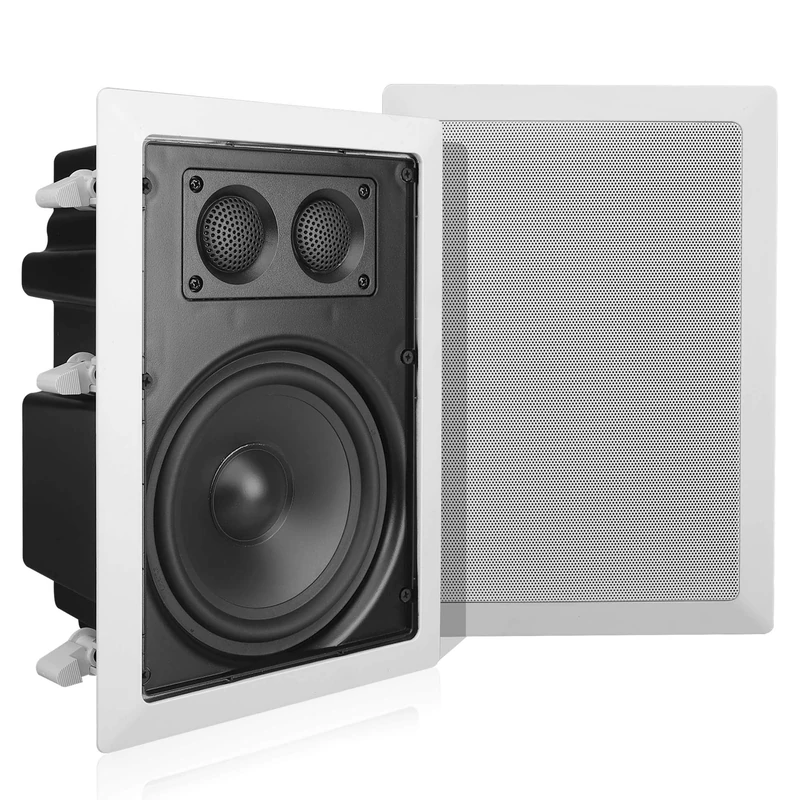 Pyle PDIW67 loudspeaker - loudspeakers (AC, In-wall/in-ceiling, Wired, Terminal, 65 - 22000 Hz)