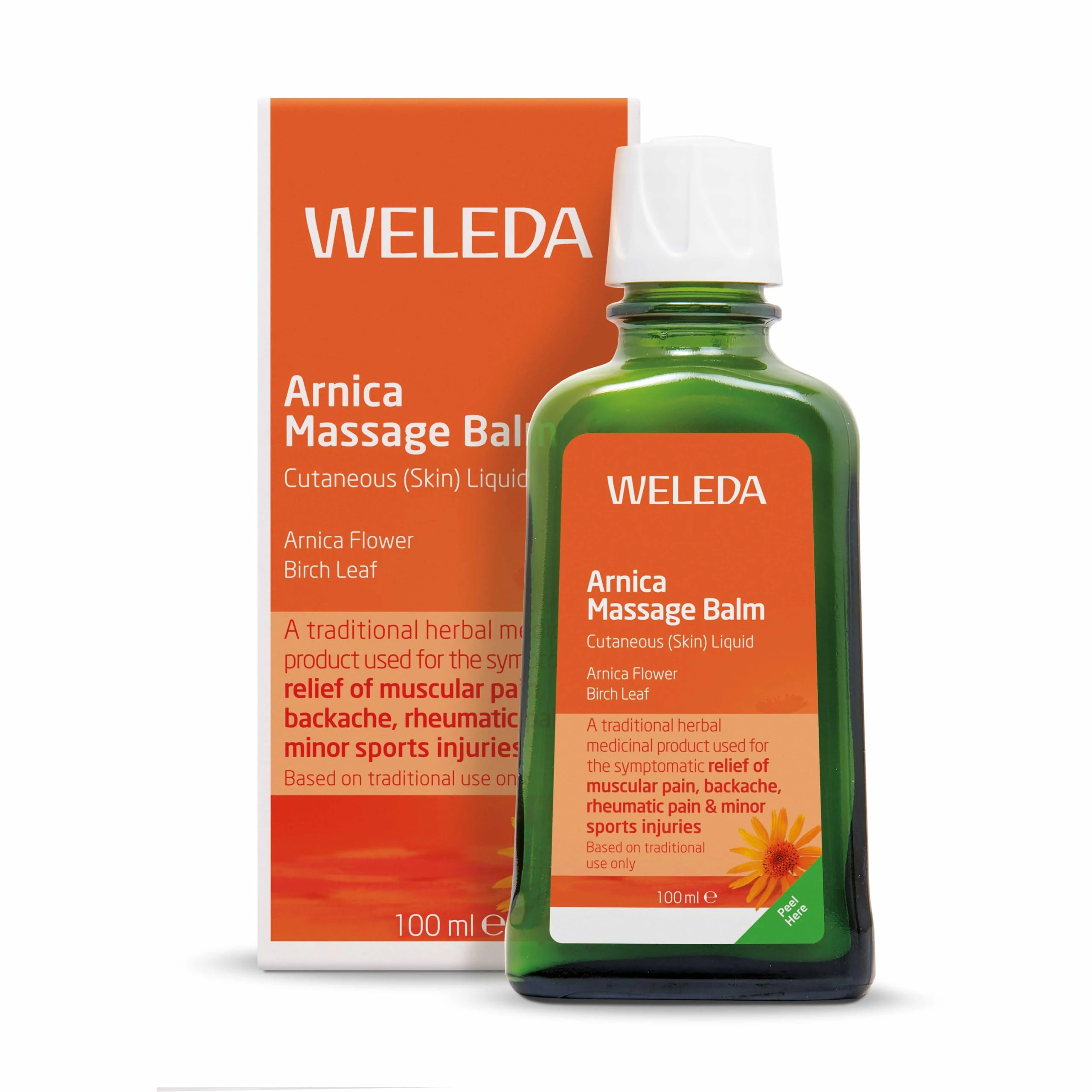 Weleda Arnica Massage Balm, Bruising & Swelling, Rheumatic & Muscular Pain, Traditional Herbal Remedy, Natural & Organic, Vegan, Zero Plastic 100ml