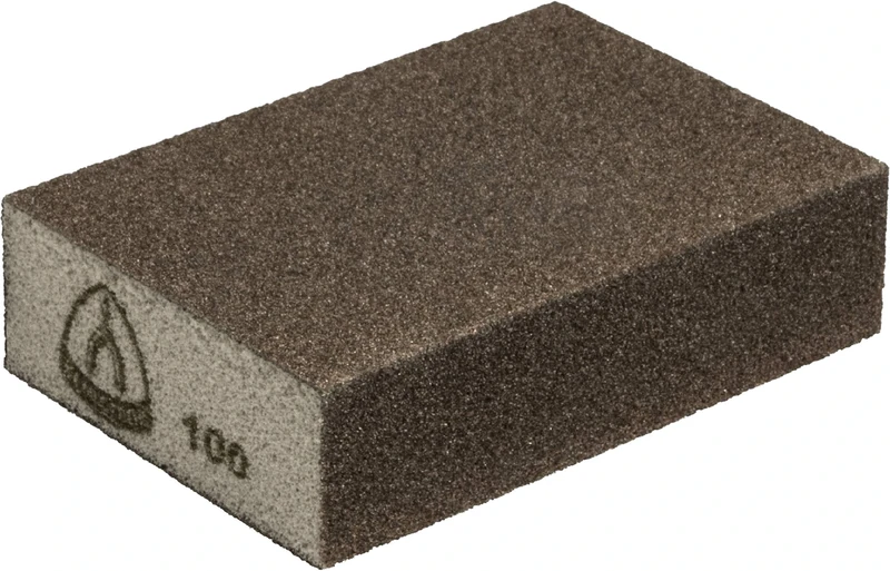 KLINGSPOR Sanding Block SK 500, 100 x 70 x 25 MM, Pack of 100, 180–grain, 225167 Document Holder