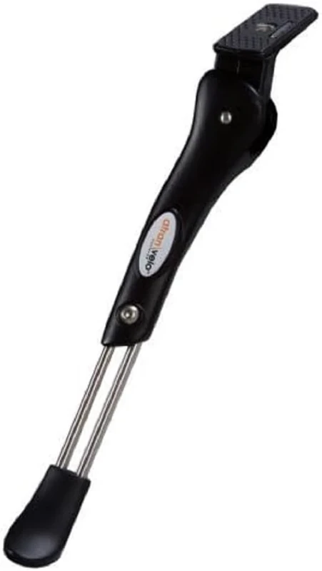 ATRAN VELO Side stand "Stylo Adjustable" black adjustable 24"-28 in powder-coated die-cast aluminium, plastic foot, reg - Image 1