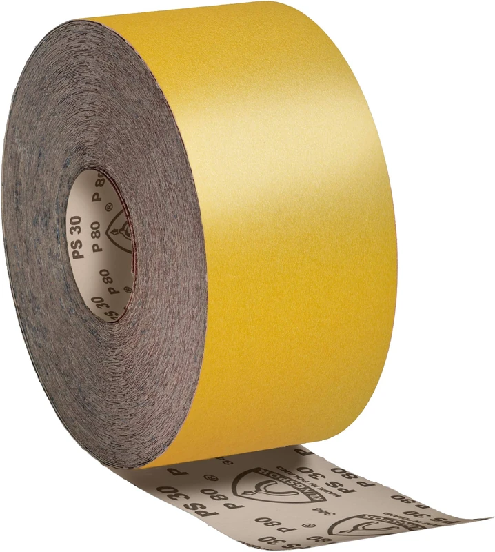 KLINGSPOR Abrasive Roll PS, 30 x D 115 MM 80 Grain 174089 50000