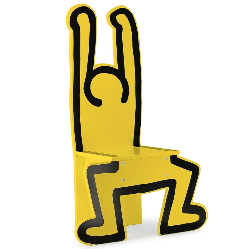 Vilac Vilac9294 Yellow Keith Haring Chair
