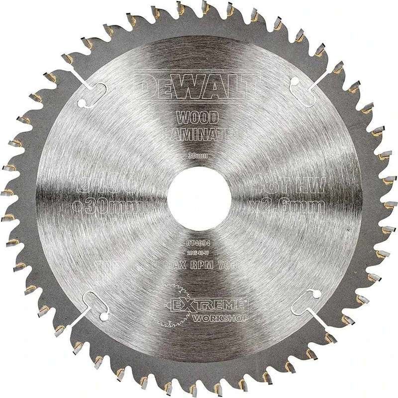 Dewalt DT4064-QZ 190 40 30 Extreme Blade ATB, Silver