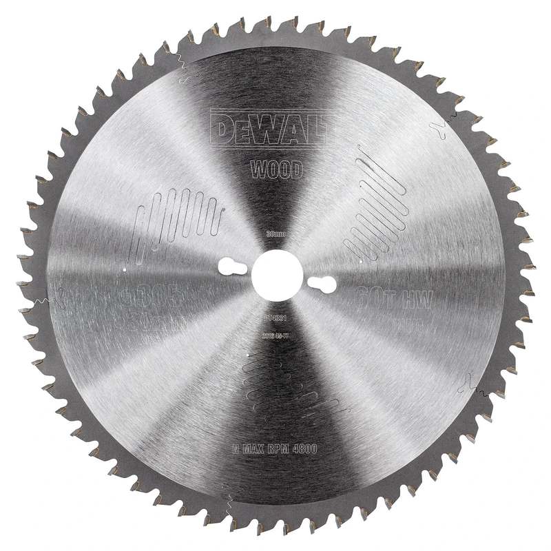 Dewalt DT4331-QZ DT4331-QZ-Hoja para Sierra Circular estacionaria 305x30mm 60D