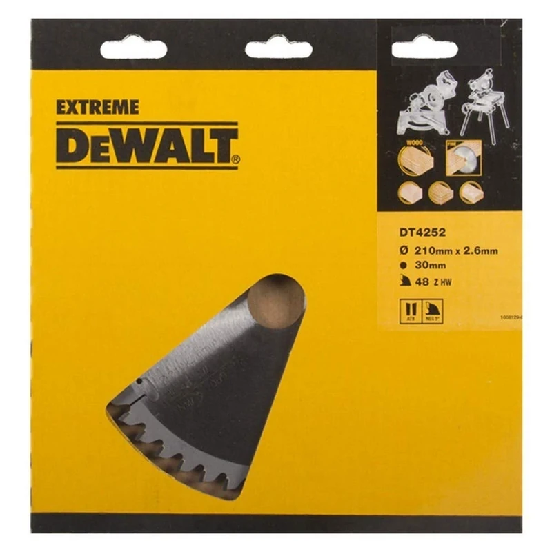 dewalt DT4285-QZ 210 80 30 Extreme Blade TCG - Silver