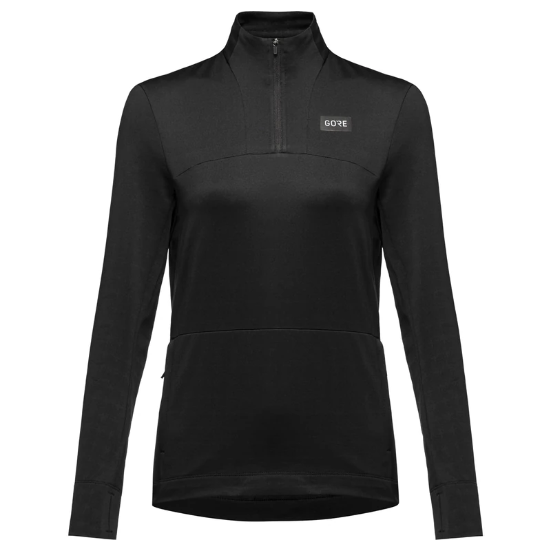 GOREWEAR Womens Breathable Shirt, Everyday Thermo, Warm Fleece Functional Shirt, Long Sleeve, 1/4 Zip