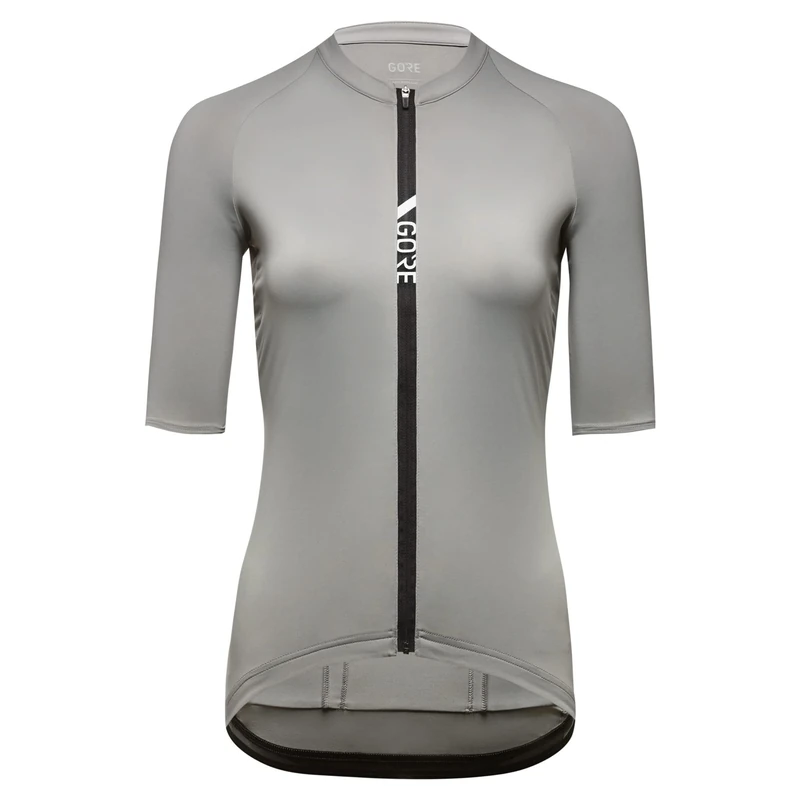 GORE WEAR Women's Breathable Cycling Jersey, Torrent, Fast Moisture Wicking, Short Sleeve Road Bike Style Cycling Shirt, Lab Gray, 42