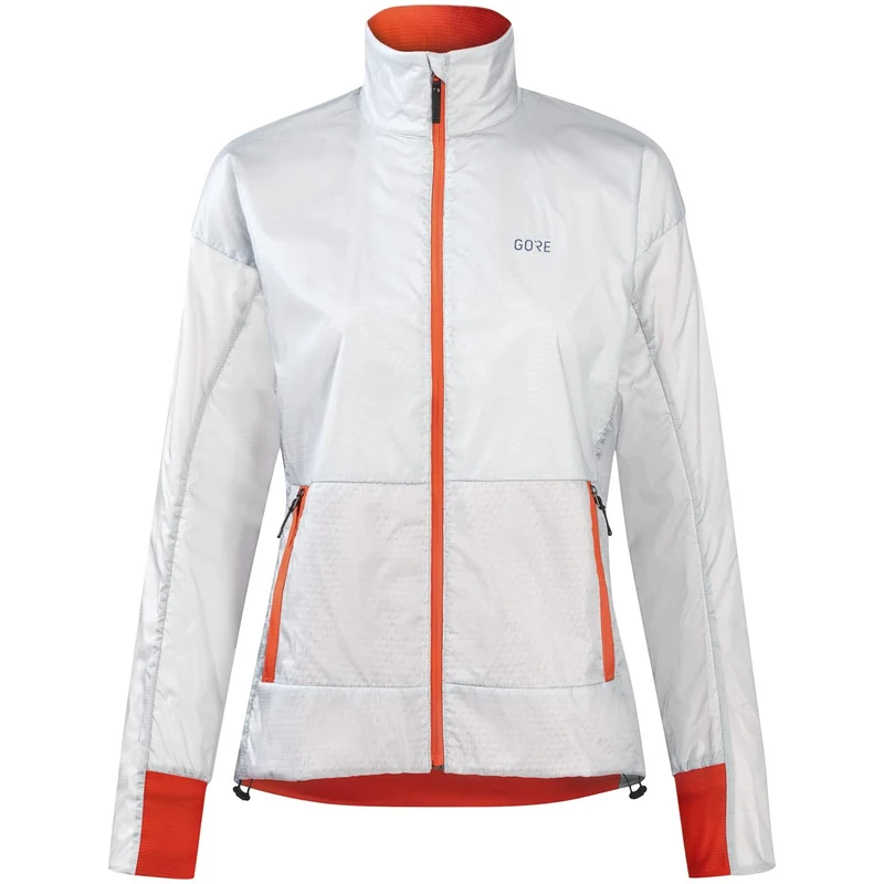 GOREWEAR Drive Jacket Womens, White/Fireball, 34