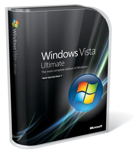 Windows Vista, Ultimate Edition with Service Pack 1 (32-bit and 64-bit DVD) (PC) - Image 1