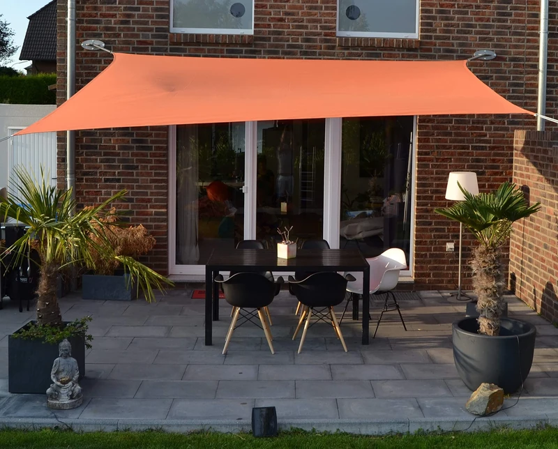 Peddy Shield PSM06770749 Four-Cornered Awning 400 x 300 cm Polyester Including Fastenings