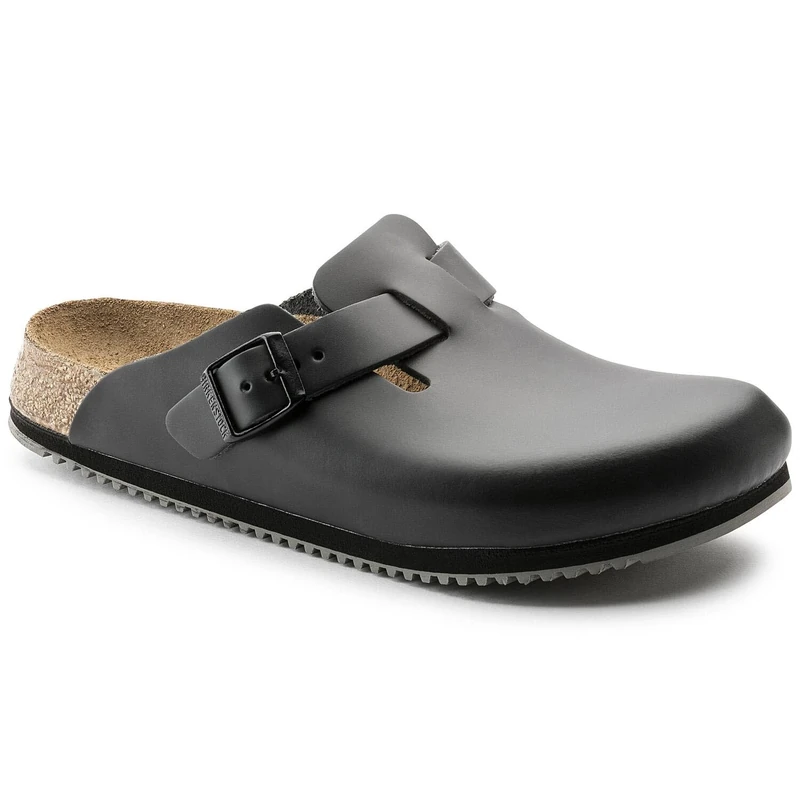 Birkenstock Boston, Black, 4.5 UK