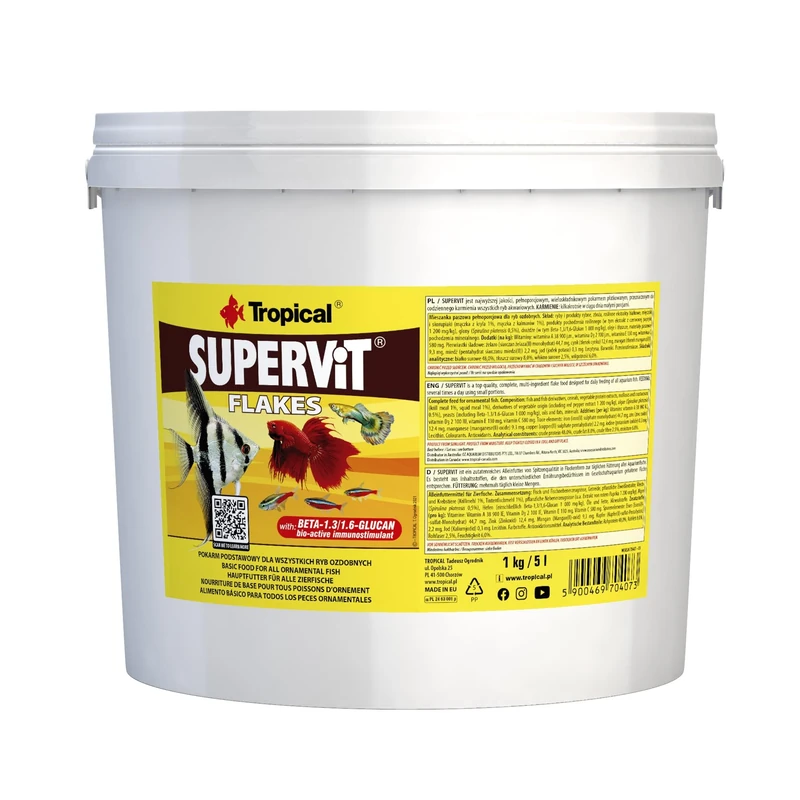 Tropical Supervit Flake Food for Fish 1 kg