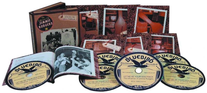 The Influence of Jimmie Rodgers - Various - Let Me Be Your Sidetrack (6-CD Deluxe Box Set)