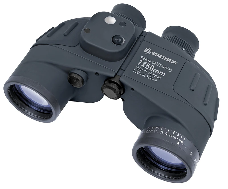 Bresser Nautic 7x50 WD/KMP Binoculars - Waterproof Marine Use