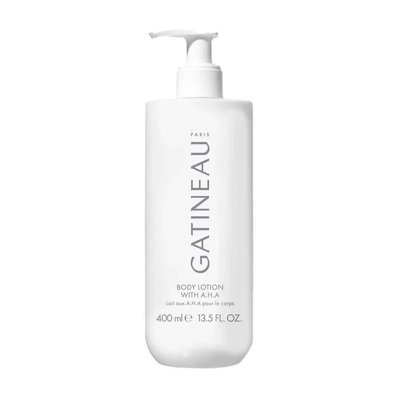 Gatineau - AHA Body Lotion, Hydrating Moisturiser Cream for Dry Skin with Shea Butter (400ml)