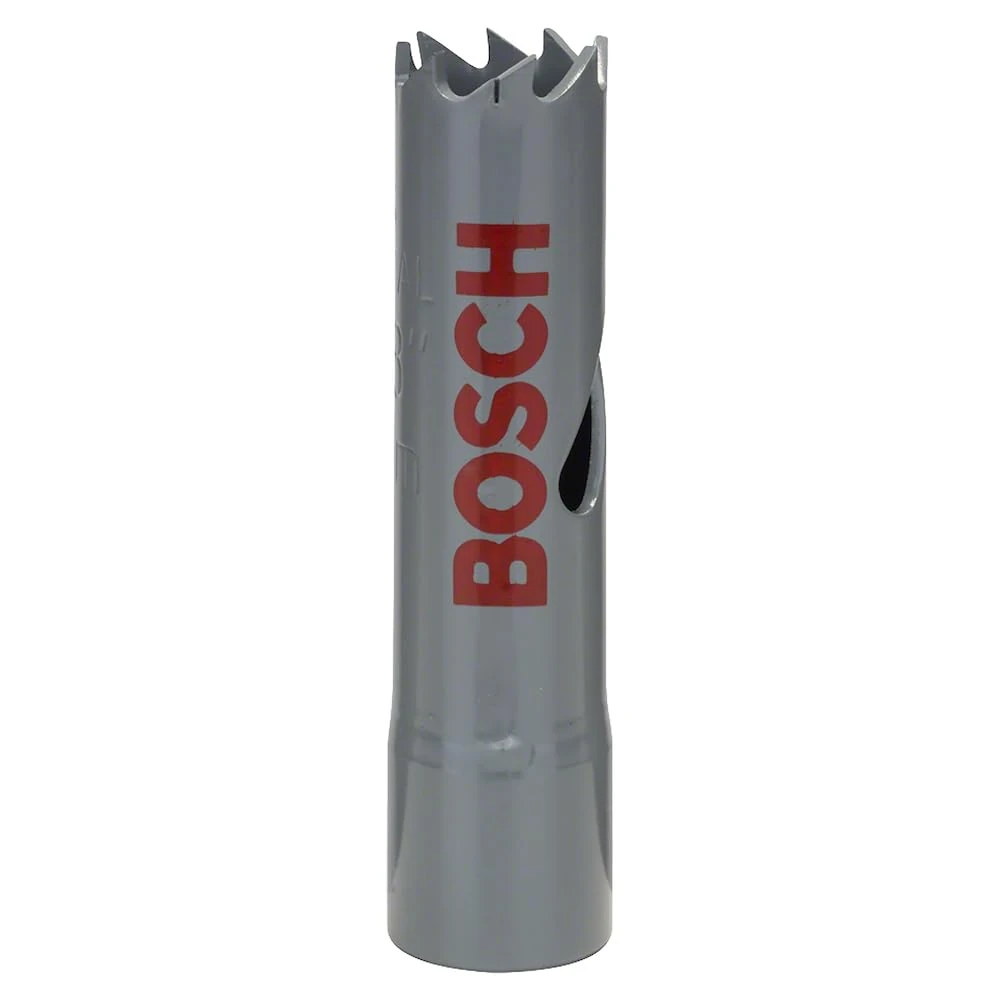 Bosch Professional 1x Hole Saw HSS Bi-metal for standard adapter (for various materials, Ø 16 mm, Accessory Rotary Drill)