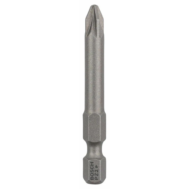 Bosch 25x Extra Hard PZ2 Screwdriver Bits - 49mm Set