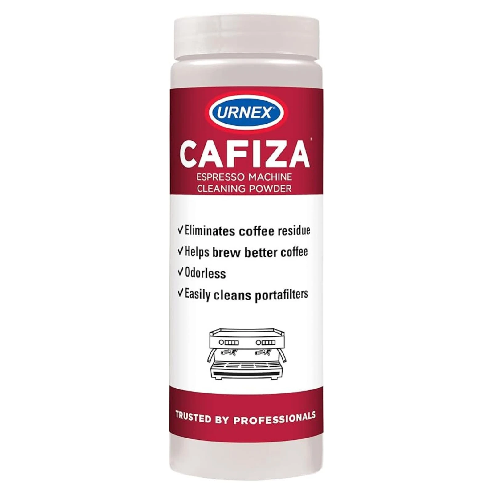 Urnex Cafiza Espresso Machine Cleaning Powder, 566 g
