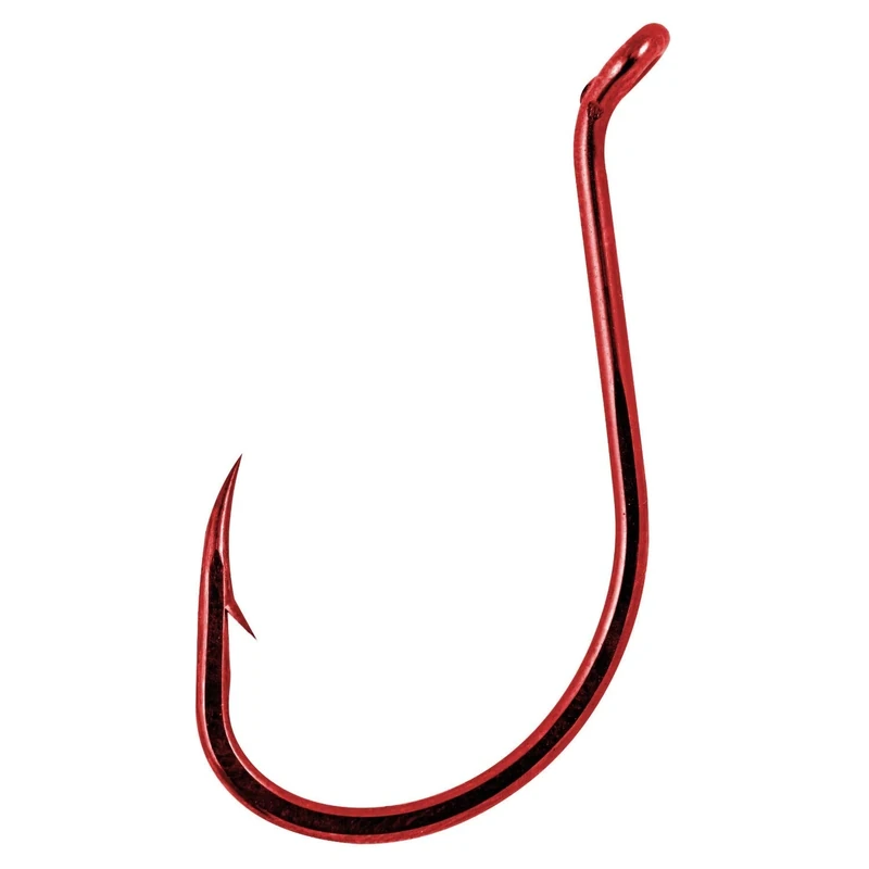 Gamakatsu Red Octopus Hook, 100 Pack, Size: 1/0 - Image 1