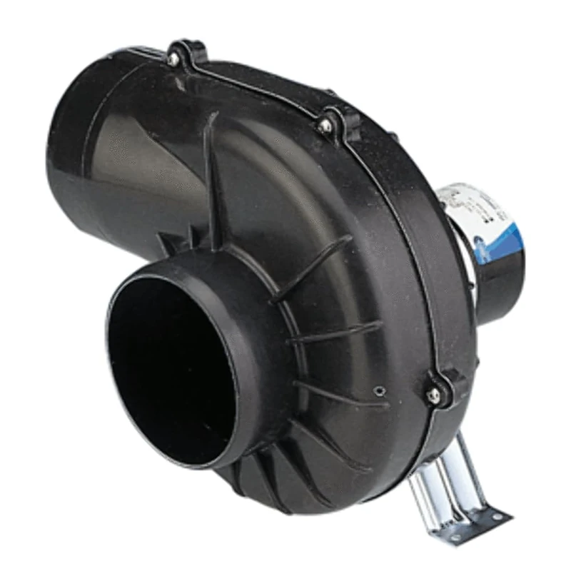 Jabsco 35440-0000 Flexmount DC 250 CFM Blower, Black, 4 inch, 12 volts