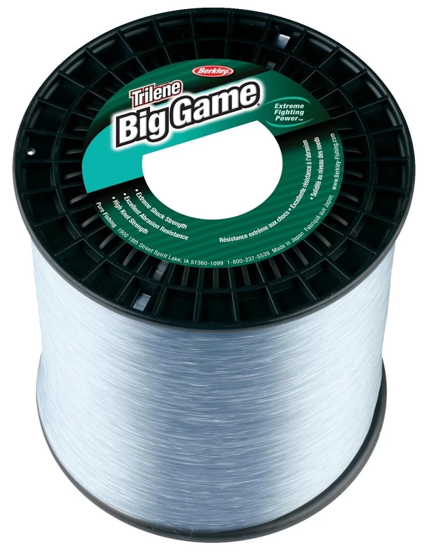 Berkley Trilene® Big Game™, Solar Collector, 40lb | 18.1kg, 4440yd | 4059m Monofilament Fishing Line, Suitable for Saltwater and Freshwater Environments Coastal Brown