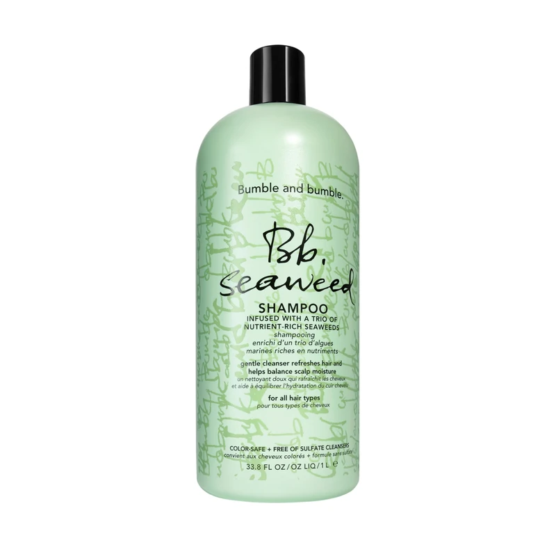 Bumble and bumble. Seaweed Hydrating Shampoo | For Fine-to-Medium Hair or Daily Washer | Sulfate-Free + Color Safe | Standard Size, 1000 ml