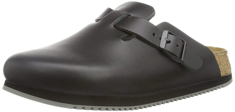 Birkenstock Boston, Black, 10.5 UK