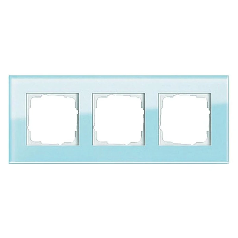 Gira Esprit Glass Mint 3-Gang Cover Frame - 021318