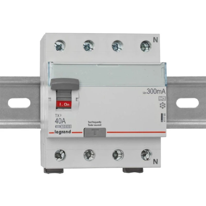 Legrand 009159 Residual-Current Circuit Breaker Type A 40 A 4-Pin 300 mA