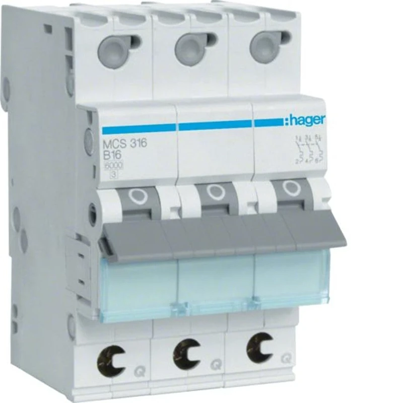 Hager MCS316 3P Electrical Switch Electrical Switch (50/60 Hz)