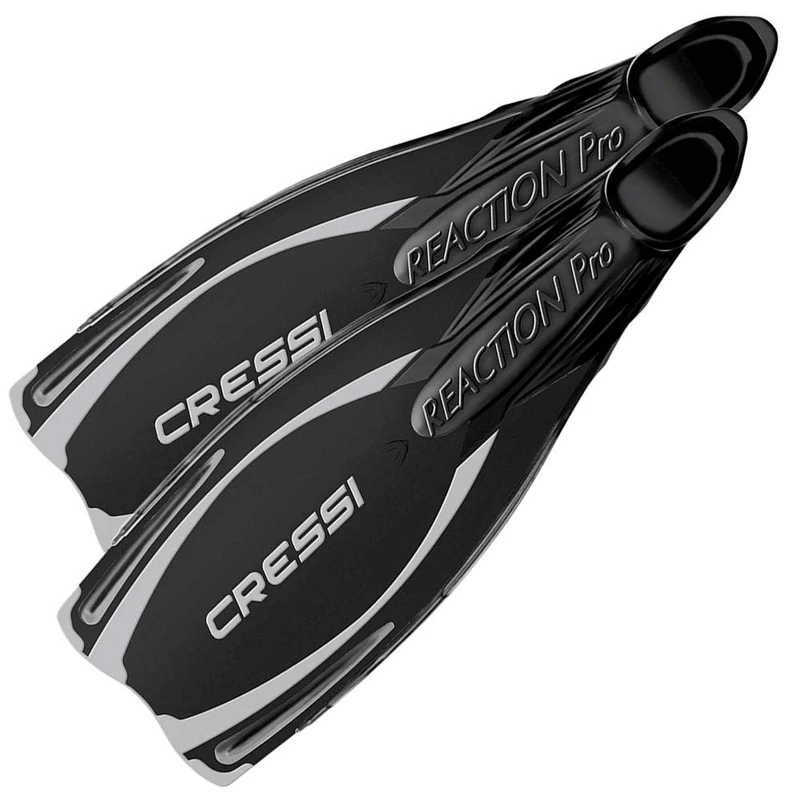 Cressi Reaction Pro Fins - Diving and Snorkelling Plippers Fins, Adult Unisex