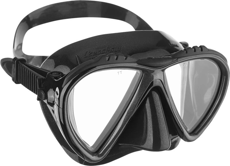 Cressi Adult Lince Snorkelling Mask - Dark