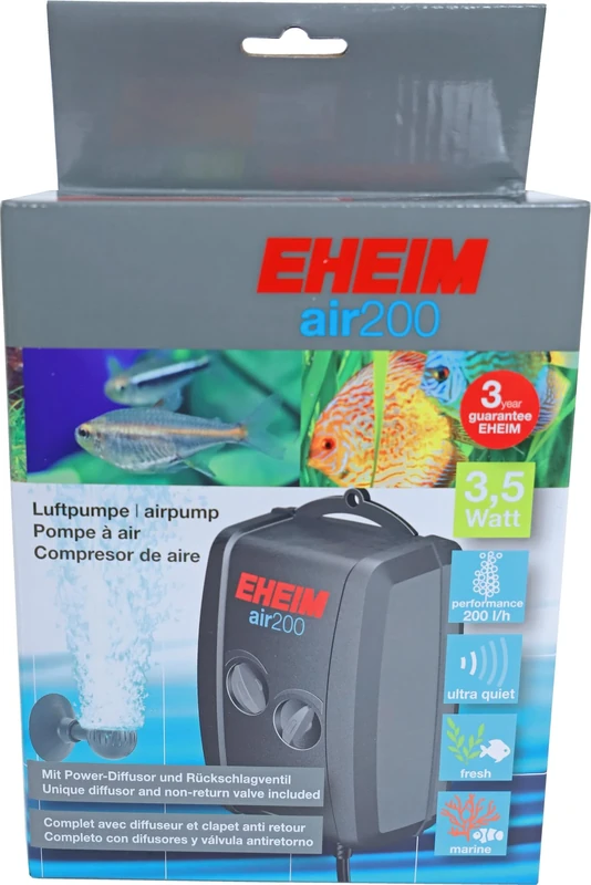 Eheim 3702010 Air Pump 200 Adjustable