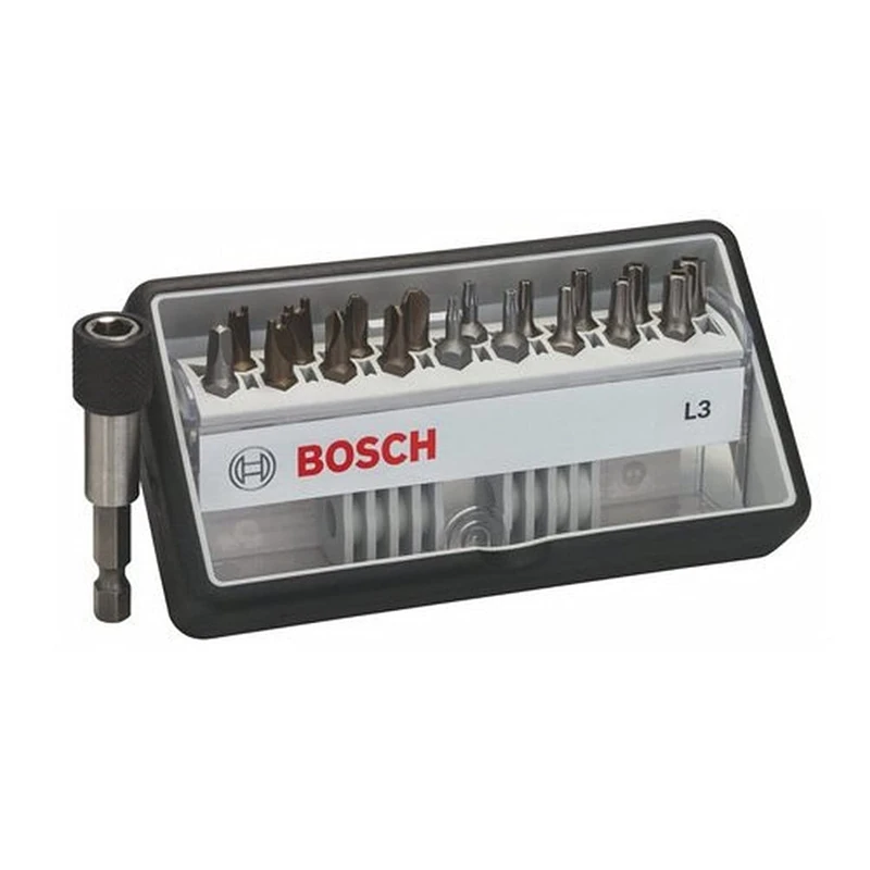 Bosch 2607002569 Extra Hard Robust Line Screwdriver (18-Piece) - Image 1