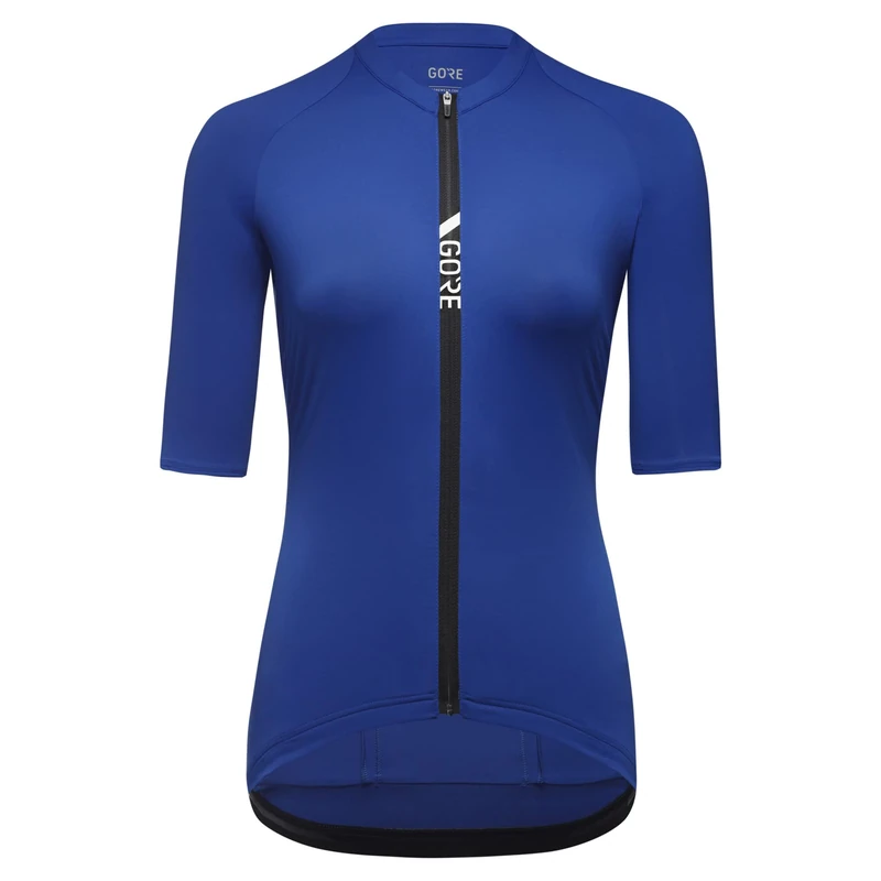 GORE WEAR Women's Breathable Cycling Jersey, Torrent, Fast Moisture Wicking, Short Sleeve Road Bike Style Cycling Shirt, Ultramarine Blue, 36