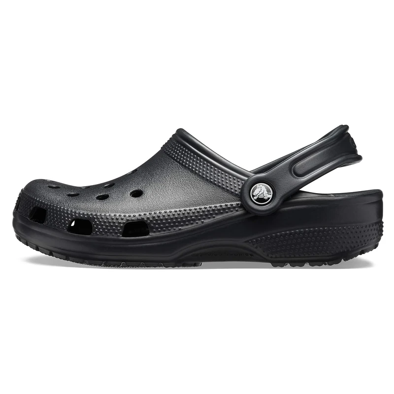 Crocs Unisex Bistro Clogs, Black, 10 UK Men