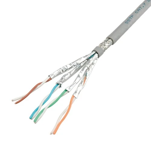 ROLINE | S/FTP PIMF Cable Cat.7 | Solid Wire | 100m