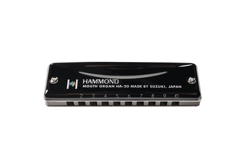 Suzuki Diatonic Harmonica Hammond HA-20 - key of HiG