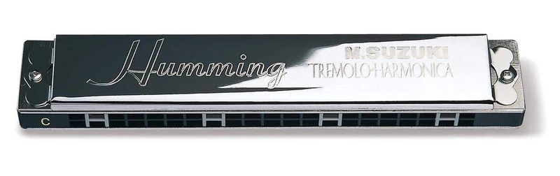 Suzuki 21-hole Tremolo Harmonica Humming SU-21HM - key of C